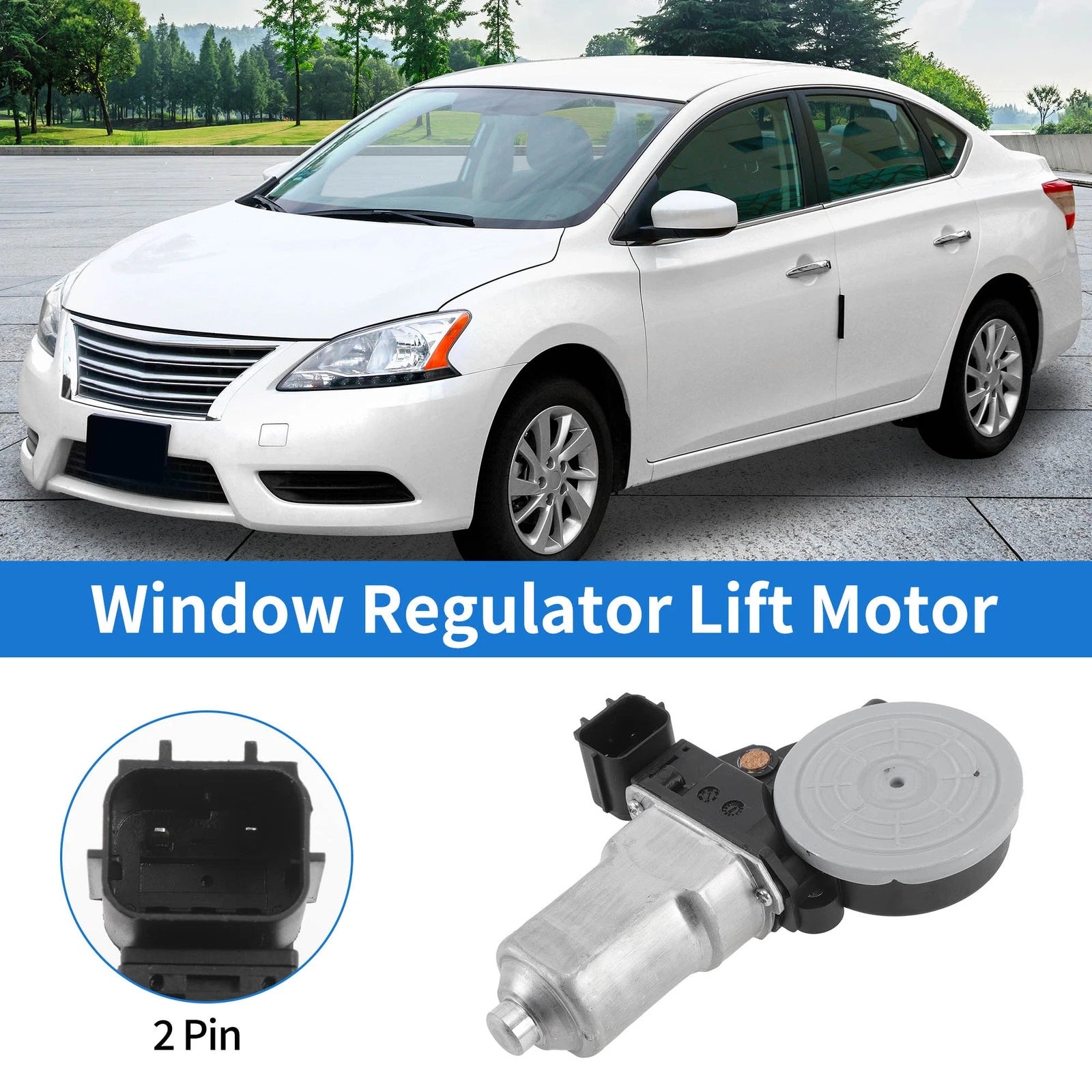 Power Window Regulator Lift Motor No.827303TA2A for Nissan Maxima (2016–2019)