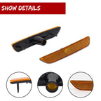 Set of 4 OE-Style Front & Rear Side Marker Lights for Ford Mustang (2010–2014)