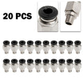 PTFE Pipe Coupling Coupler Connector for Pneumatic Systems (Universal)