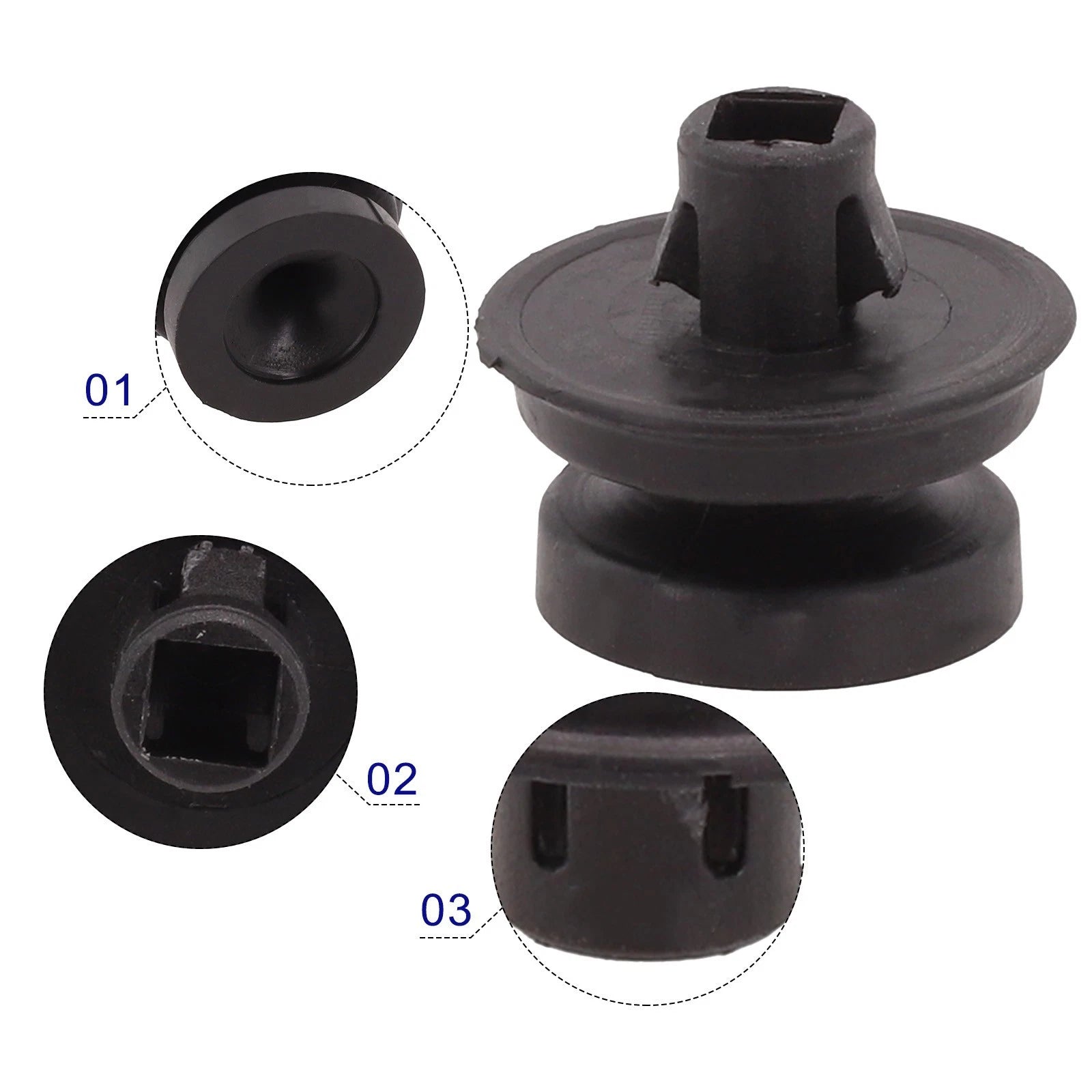 Rubber Door Bumper Buffer for Jeep Grand Cherokee