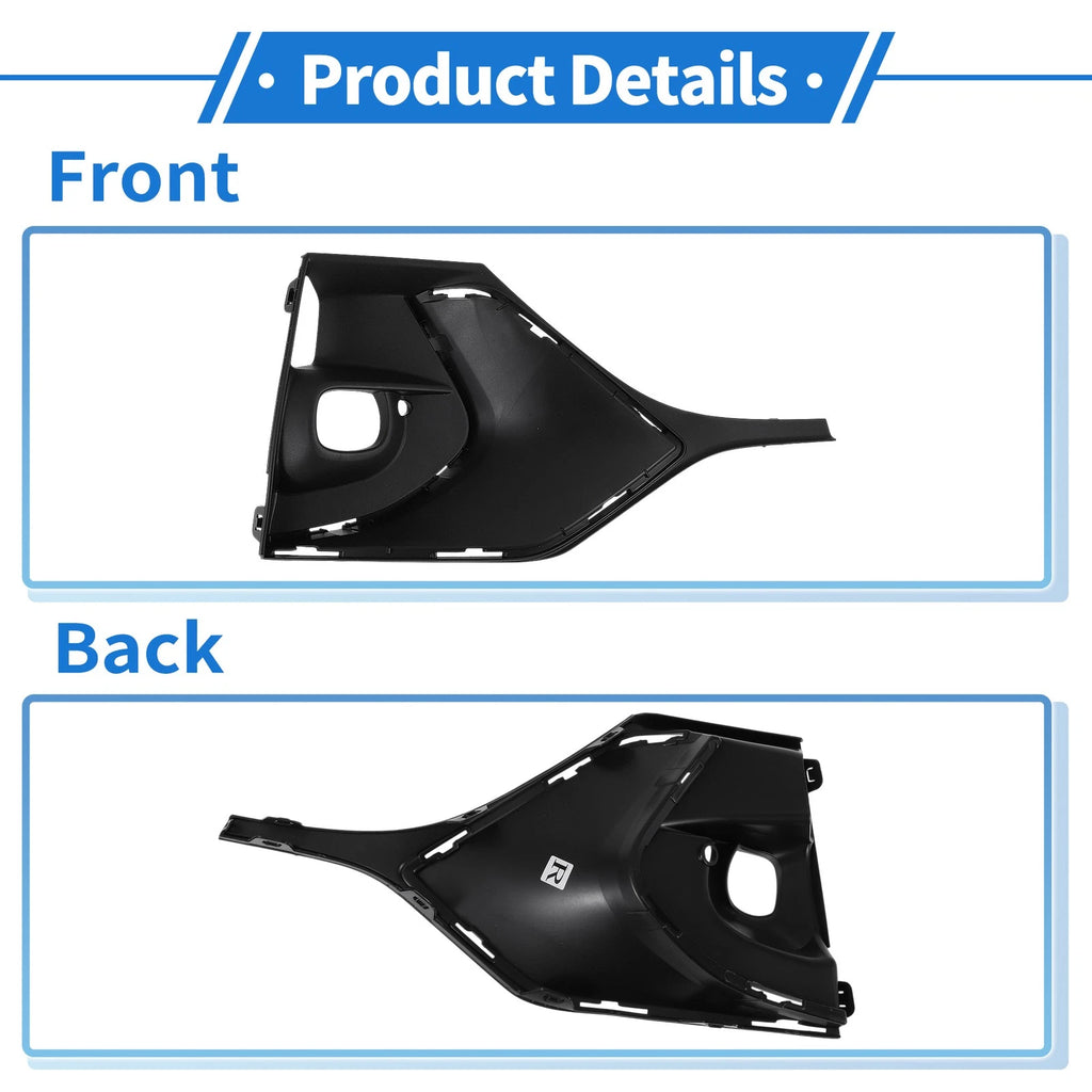 1 Pc Fog Light Grill for Buick Encore GX (2020–2023) No. 42740453 Black