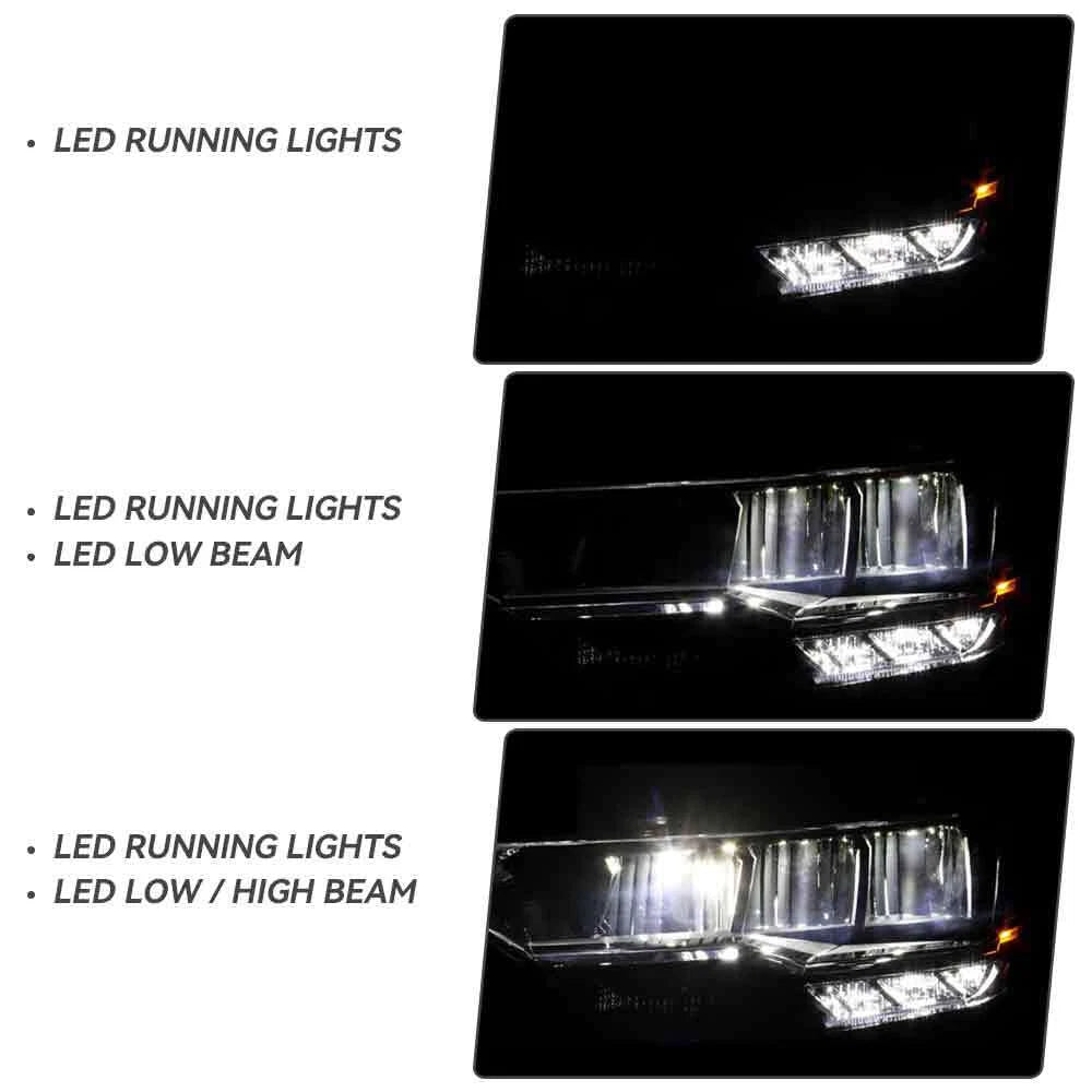 LED Headlight for Volkswagen Jetta (2019–2024) LH, Non-Projector