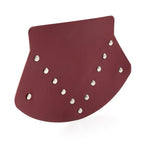Rear Fender Mudguard Cover PU Leather Red for Harley Sportster 883XL (2004-2023)
