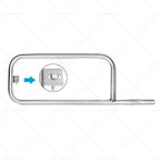 Grill Burner Tube for Weber Q100 Q120 Q1000 Q1200 (60040, 69957)