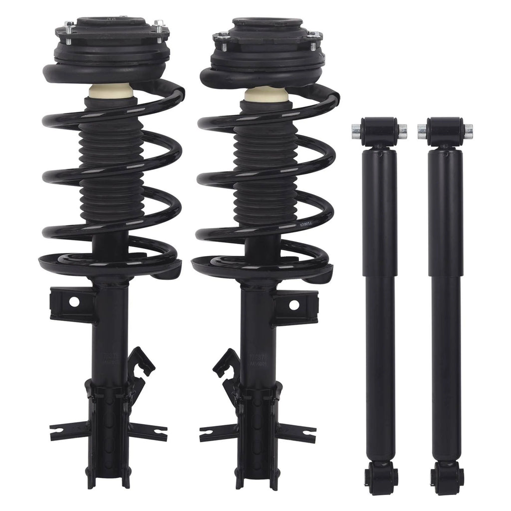 Set of 4 Struts Shocks Assembly for Nissan Sentra (2007–2012)