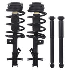 Set of 4 Struts Shocks Assembly for Nissan Sentra (2007–2012)