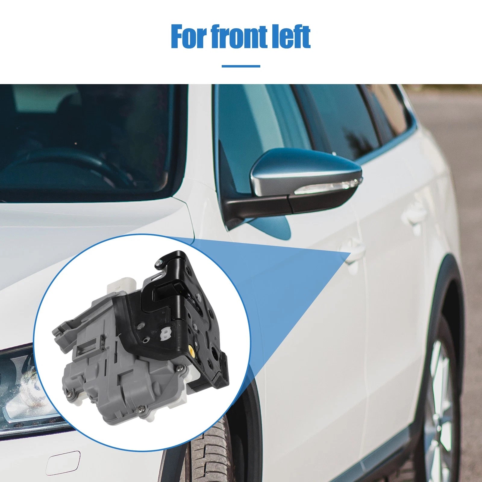 Front Left Door Lock Actuator for Audi Q7 (2006–2015) No. 3C2837015A/3C2837015B