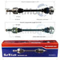Set of 2 Rear CV Axle Shafts for Lexus LS300 (1990–1994)