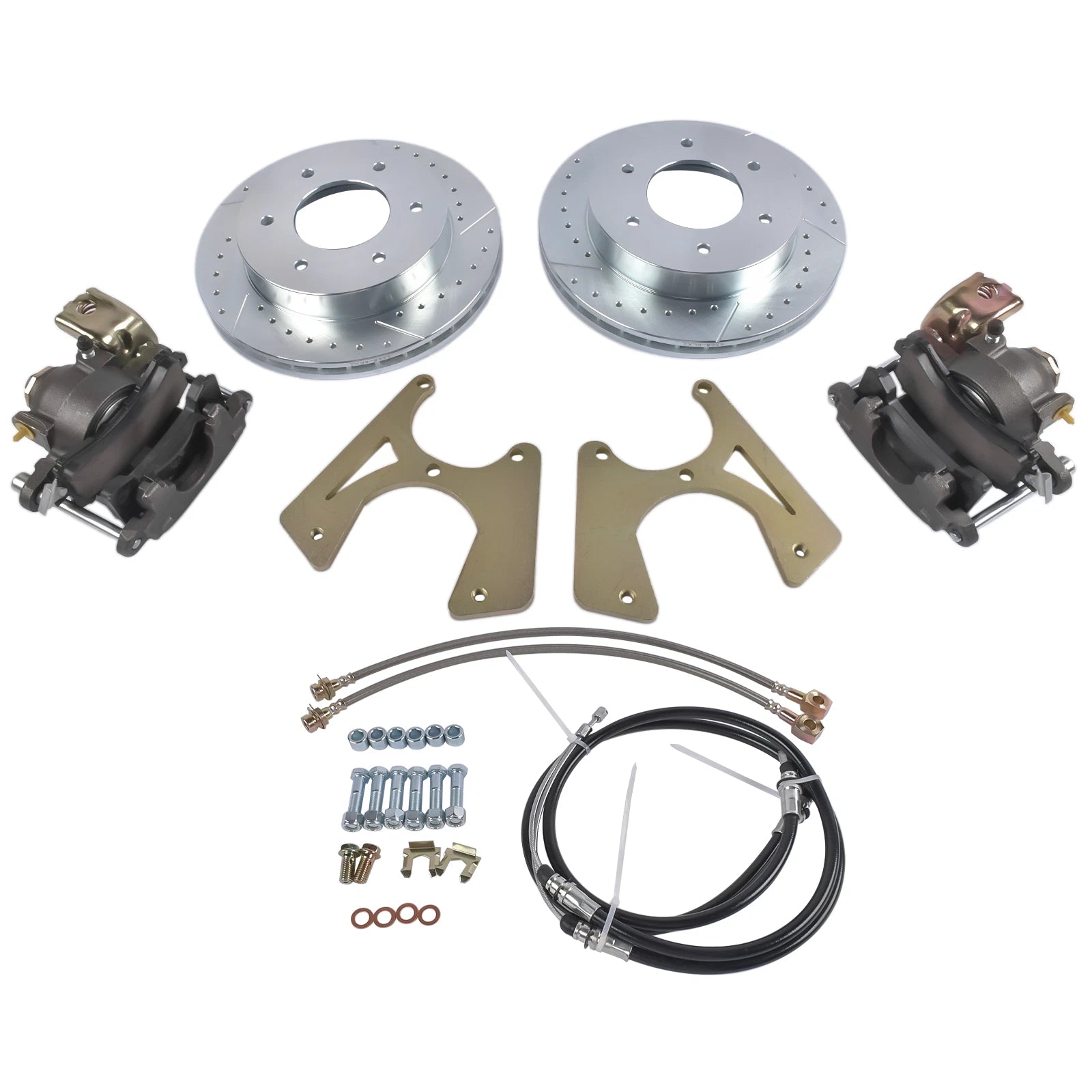 Rear Disc Brake Conversion Kit for Chevy C10 GMC C15 K1500 (1961-1991)