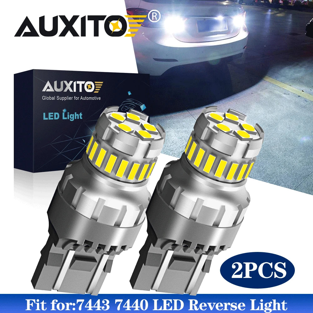 2X 7440 7441 LED Back Up Reverse Light Bulbs for