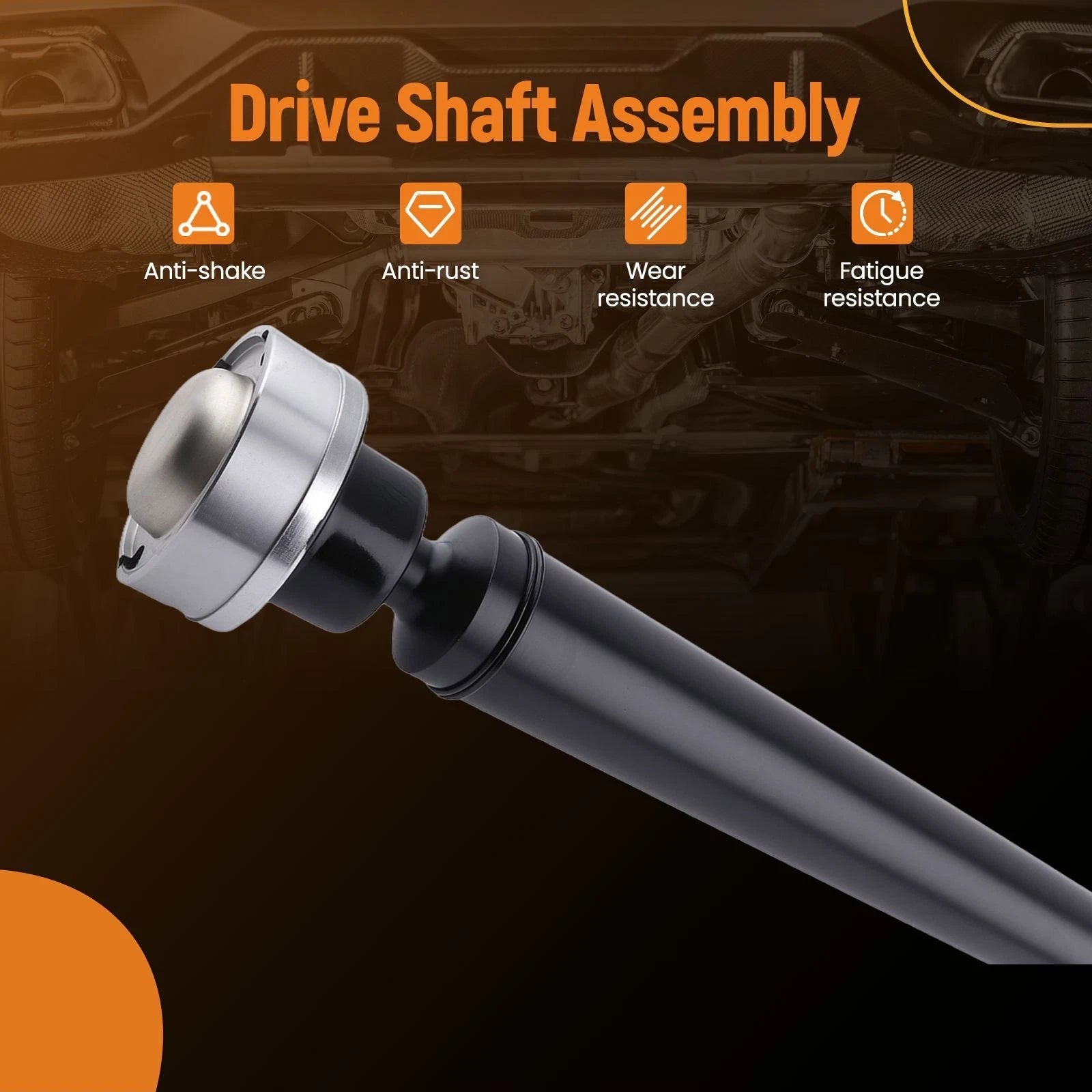 Front Drive Shaft Propshaft Assembly for Dodge Durango Grand Cherokee (2011–2020)