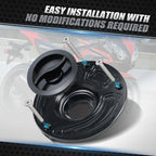 CNC Fuel Gas Tank Cap Cover for Honda RC51, CBR500F/X, CBR600 F4i/F4/F3/F2