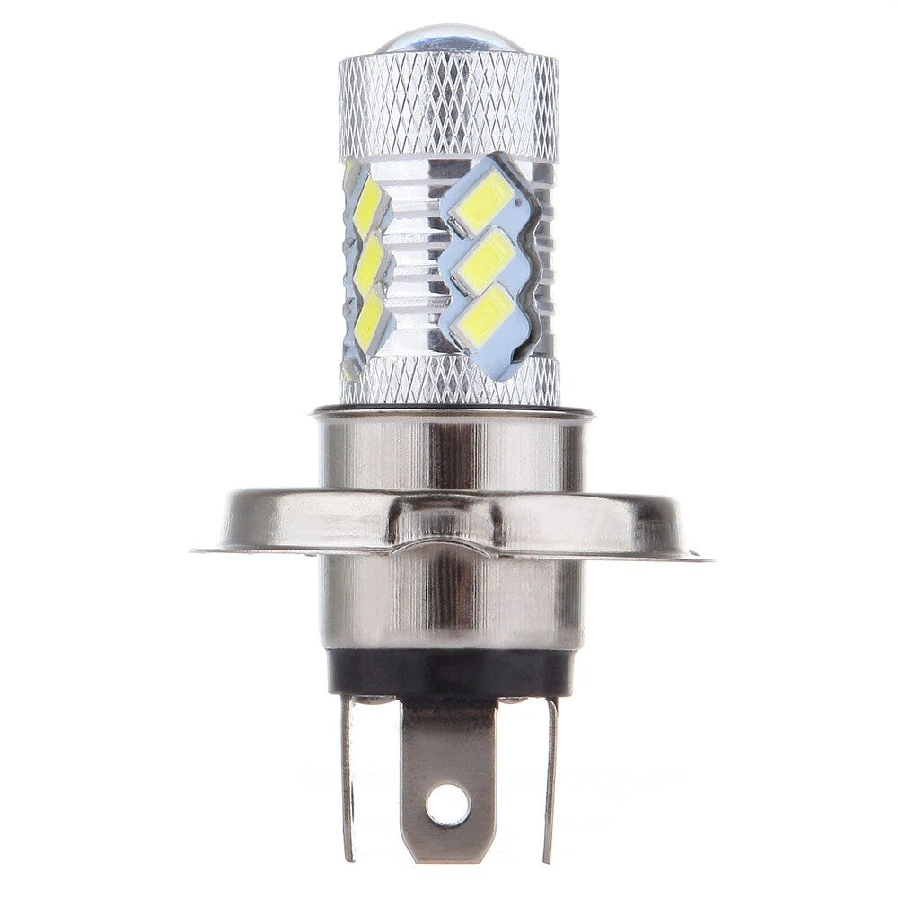 2x LED H4 15 SMD Fog Driving Lamp 60W 6000K White 12V
