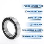 Deep Groove Ball Bearing 6012VV for Scooter Skateboard Wheel (P0 60x95x18mm)