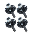 Set of 4 Trailer Hub Kits for BT8 Spindle 1" (Pre-Assembled)