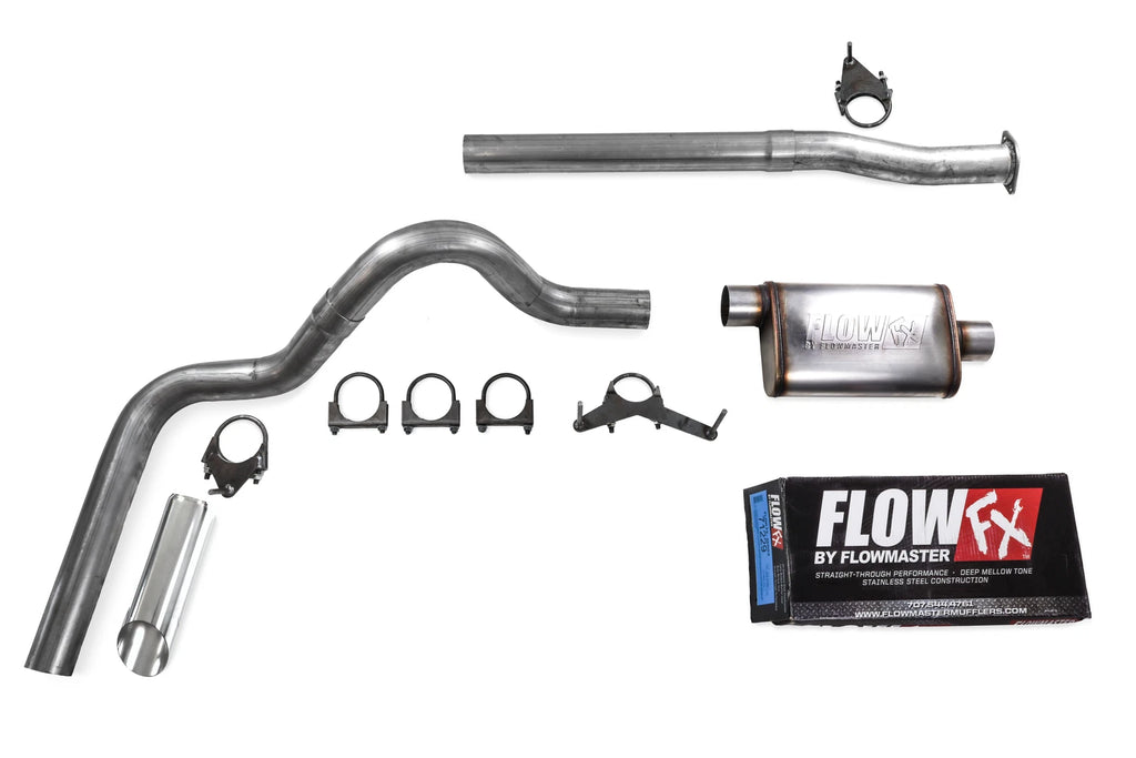 3" Single Exhaust Kit for Toyota Tacoma (2016–2023) Flowmaster Flow FX Slash T