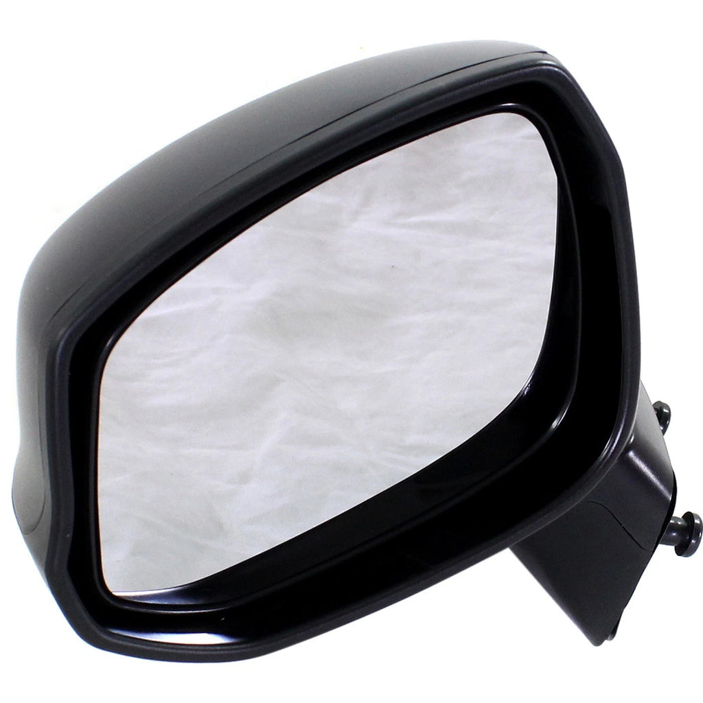 Set of 2 Manual Remote Mirrors for Honda Civic (2012–2013) Black