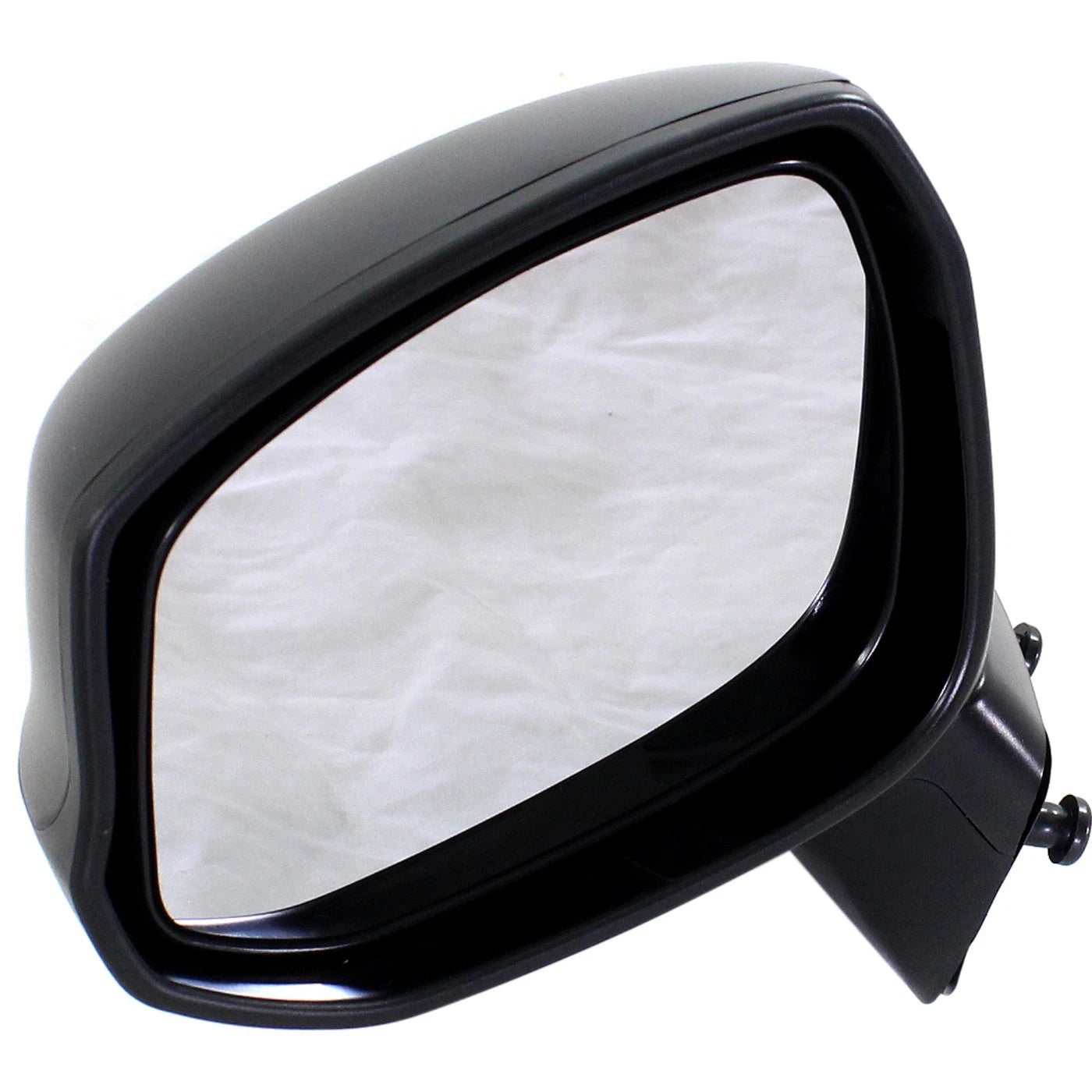 Set of 2 Manual Remote Mirrors for Honda Civic (2012–2013) Black