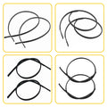 Set of 2 Roof Drip Moulding Trim for Toyota Yaris Hatchback (2006–2016)