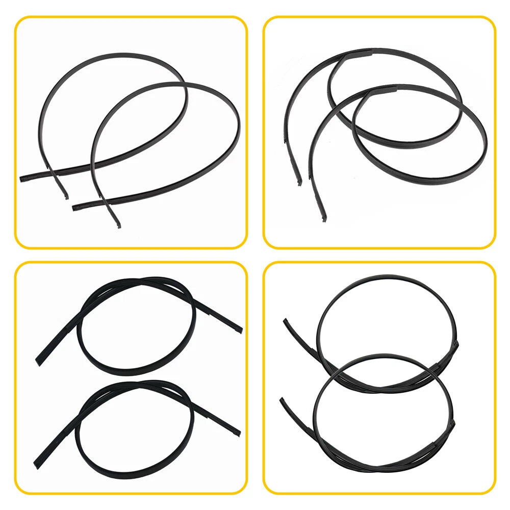 Set of 2 Roof Drip Moulding Trim for Toyota Yaris Hatchback (2006–2016)
