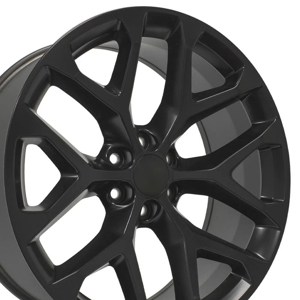 24" Satin Black Wheel for 1992-1994 Chevy Blazer - RVO4636 - RVO4636