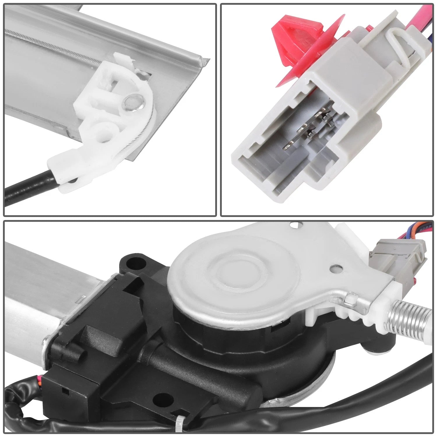 Electric Front Right Window Regulator w/ Motor for Honda Civic Coupe (2001–2005)