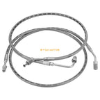 Set of 2 Rear Brake Hose Lines for Polaris Ranger 500 650 425 (1910493 1910494)