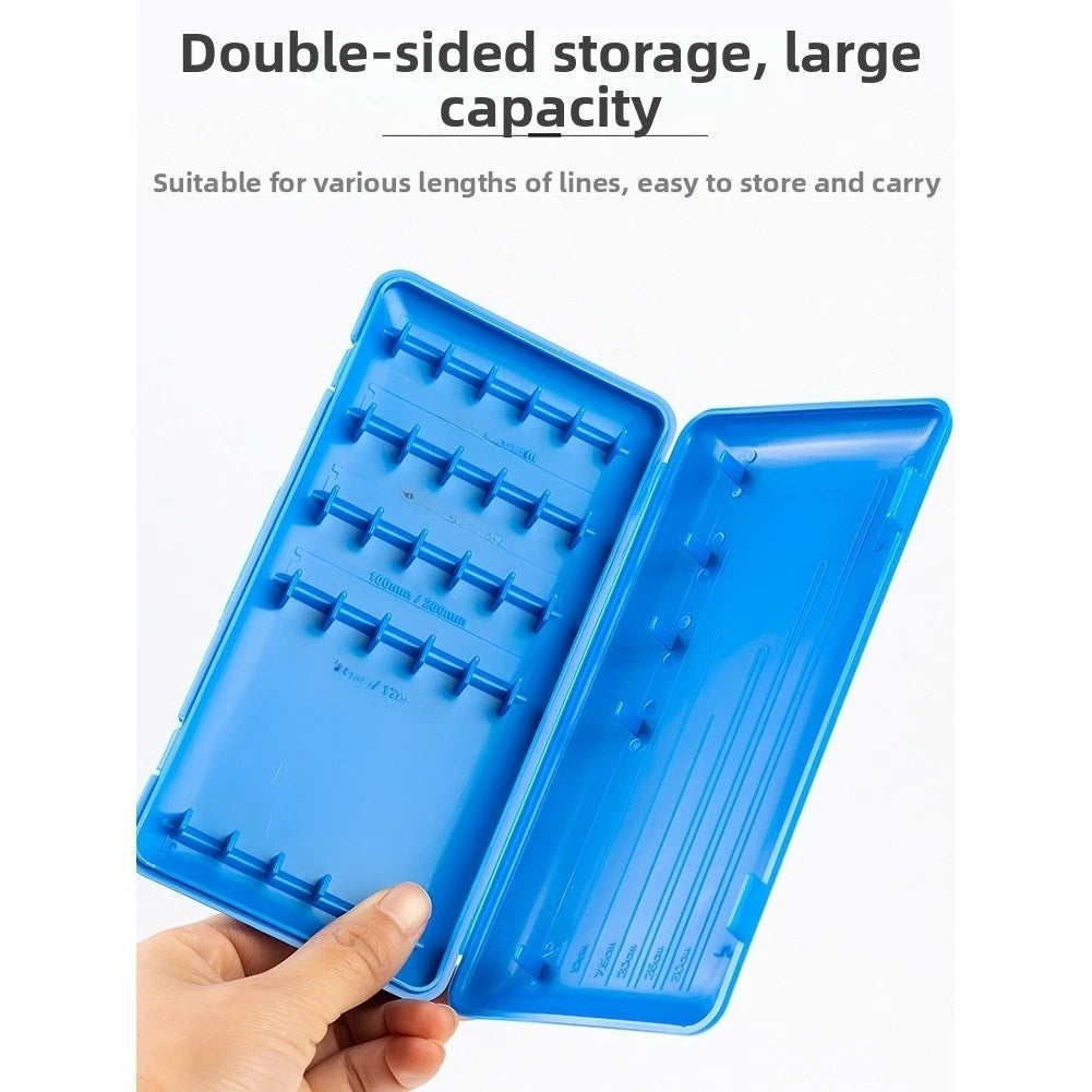 Fishing Line and Hook Organizer Box for Carp Hair Rigs and Flies
