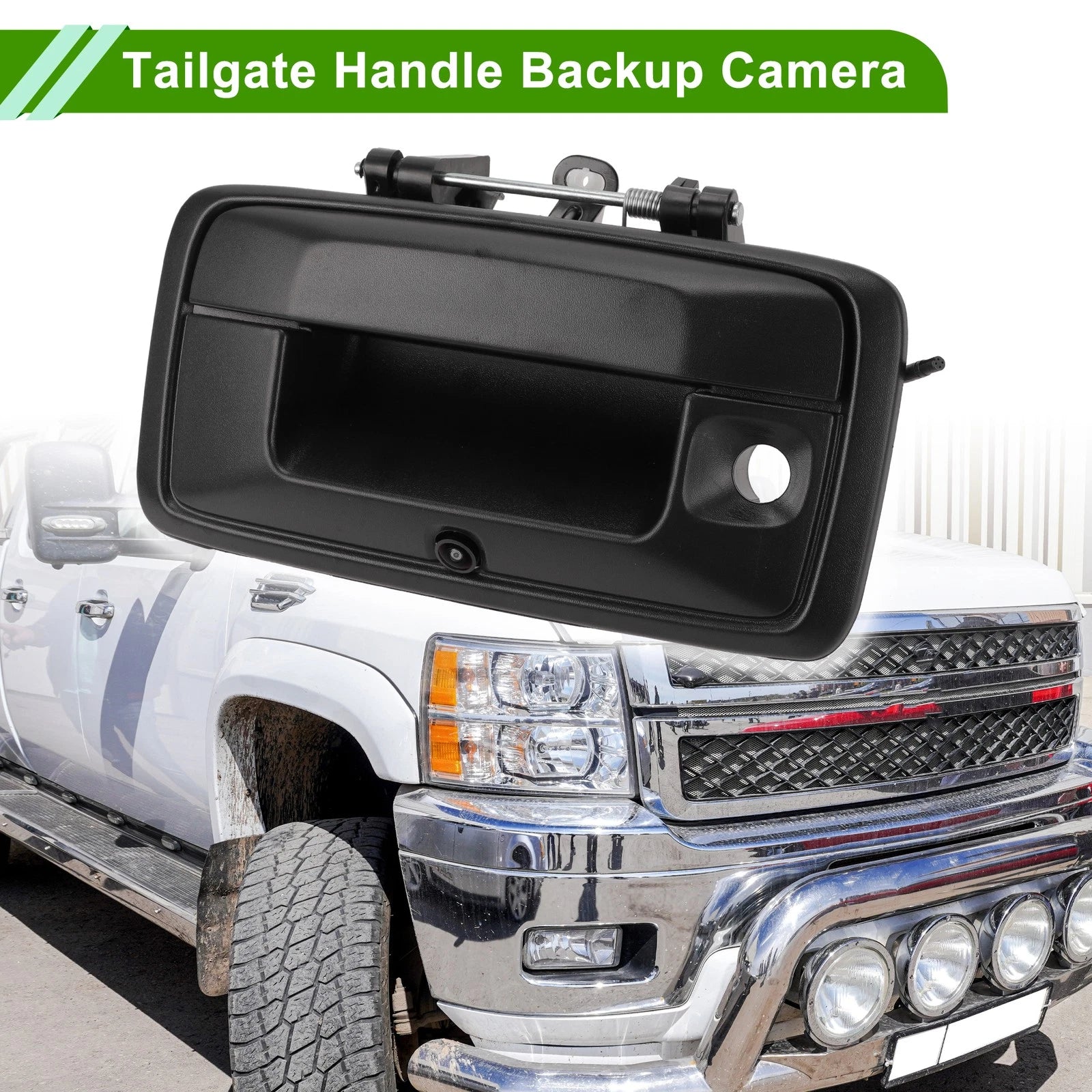 Tailgate Handle with Backup Camera No. 23128692 for Chevrolet Silverado 