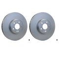 Set of 2 Hella Front 342mm Disc Brake Rotors for Mercedes W213 E300 GLC300
