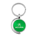 Green Spinner Keychain KC1025.ACU.GRN - Officially Licensed for Acura