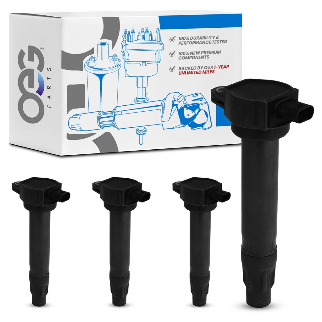 Set of 4 Ignition Coils for Chrysler Sebring 2.4L (2007–2010)