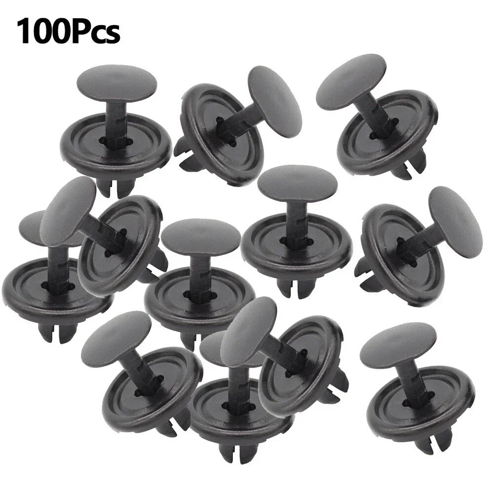100 x Nylon Clip 20mm x 9mm Fender Liner Retainer