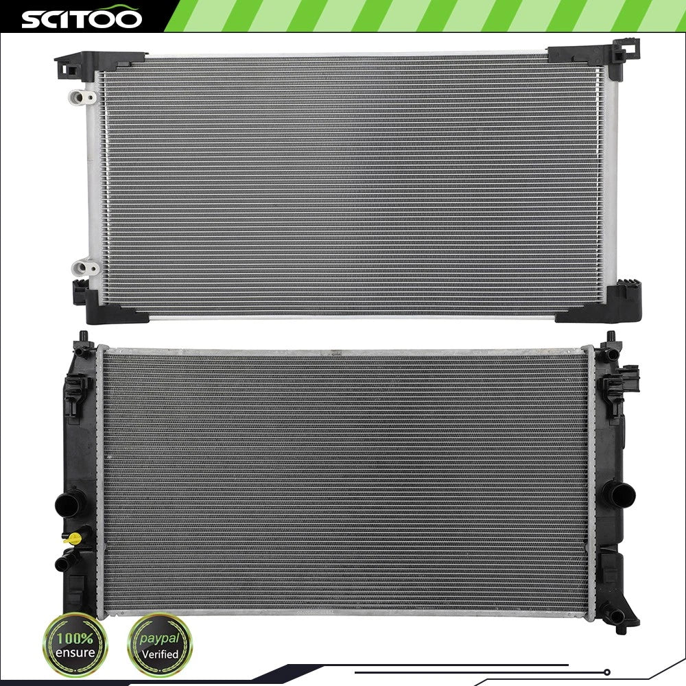 Radiator and A/C Condenser Kit for Toyota Prius Prime (2017–2020)