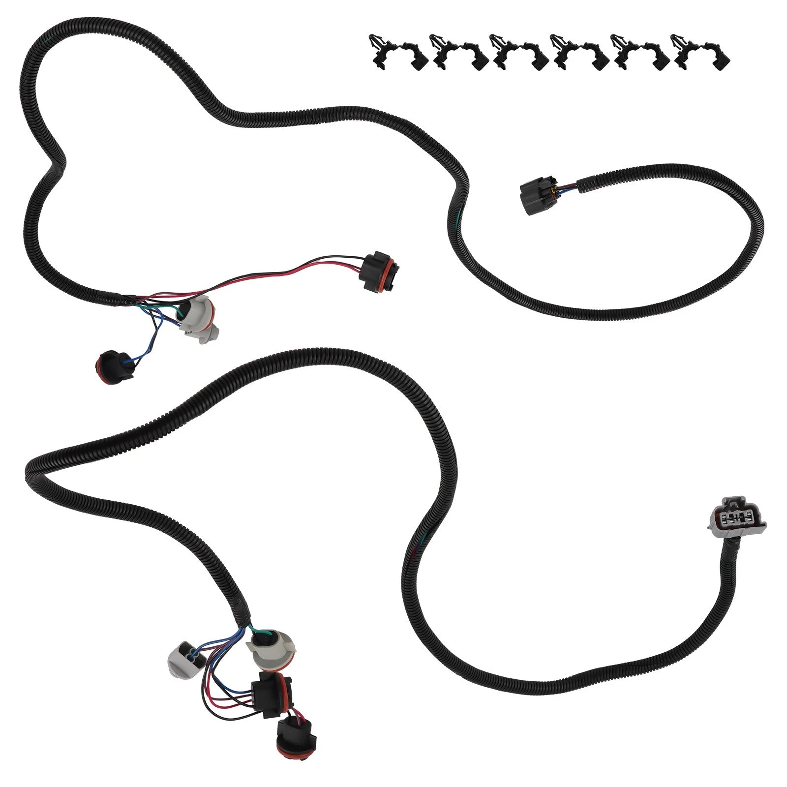Tail Light Wire Harness Set for Silverado 1500 2500HD 3500HD (2010–2011)