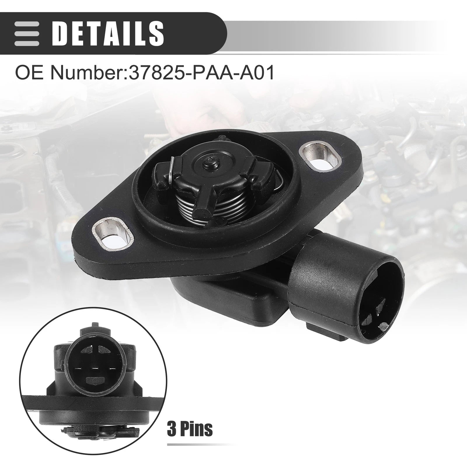 Throttle Position Sensor for Honda Accord (1990–2002) No. 37825-PAA-A01