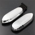 Mirror Block Off Base Plates for Suzuki GSX-R 600 750 1000 (2006–2008) Chrome
