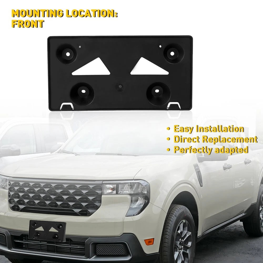 Front License Plate Frame Bracket for Ford Maverick Lariat XL XLT (2022–2024)