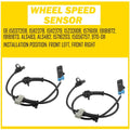 Front ABS Wheel Speed Sensor for GMC Savana, Sierra, Yukon, Chevy, Cadillac Escalade (2000–2023)