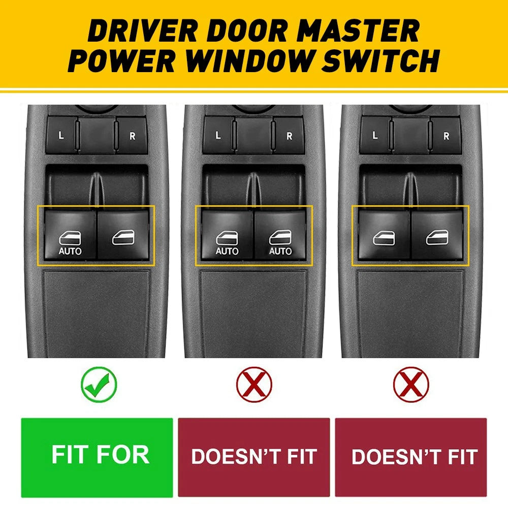Power Window Switch for Chrysler Town & Country, Dodge Grand Caravan (2008–2011)