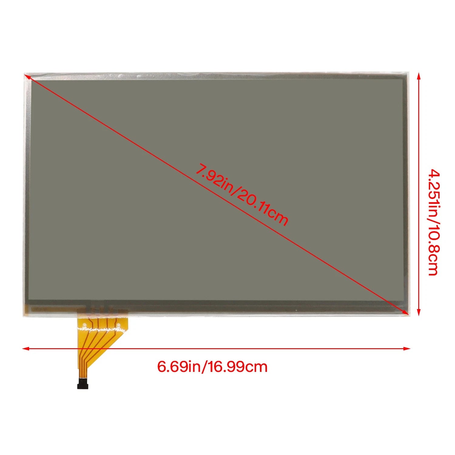 7" Navigation Touch Screen Digitizer for Lexus IS250 IS350 GS300 (2006–2009)