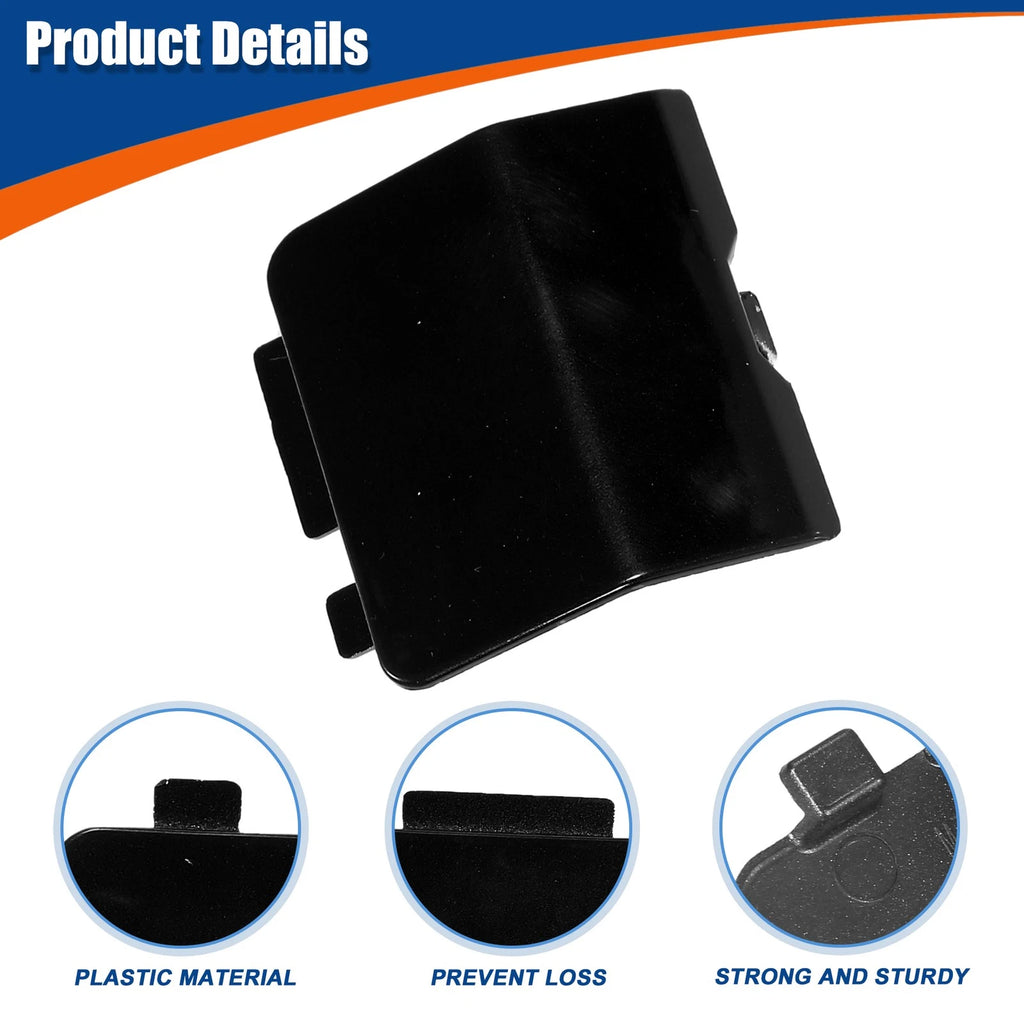 Pair Rear Tow Hook Cover for Mazda 6 (2014–2023) No.GJR950EK151/GJR950EL151 Black