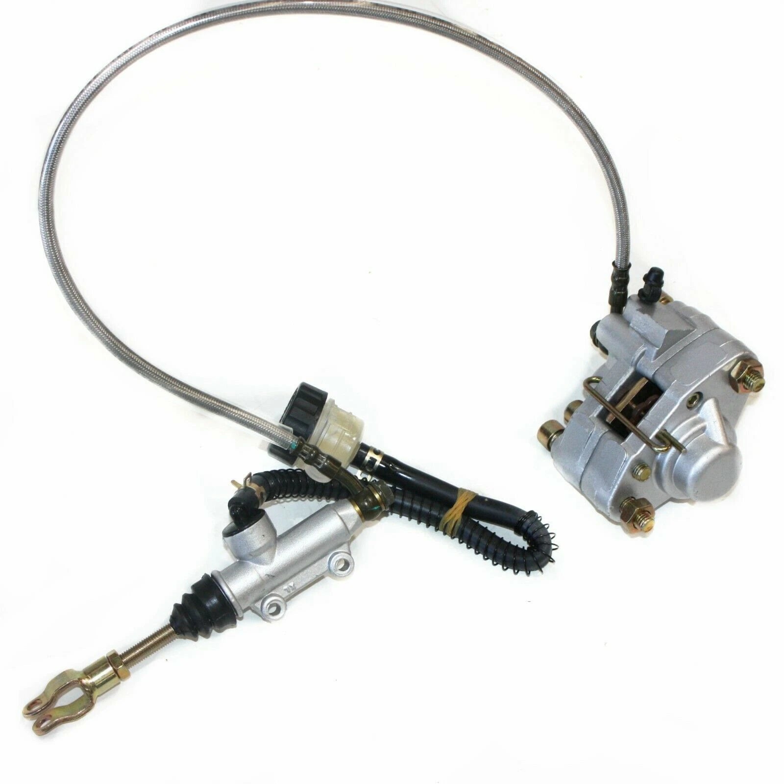 Hydraulic Rear Disc Brake Caliper System for 200 250cc 300cc Quad ATV (2000–2023)