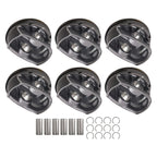 6x Pistons for Jeep Grand Cherokee, Dodge Durango 3.6L V6 (2011–2018)