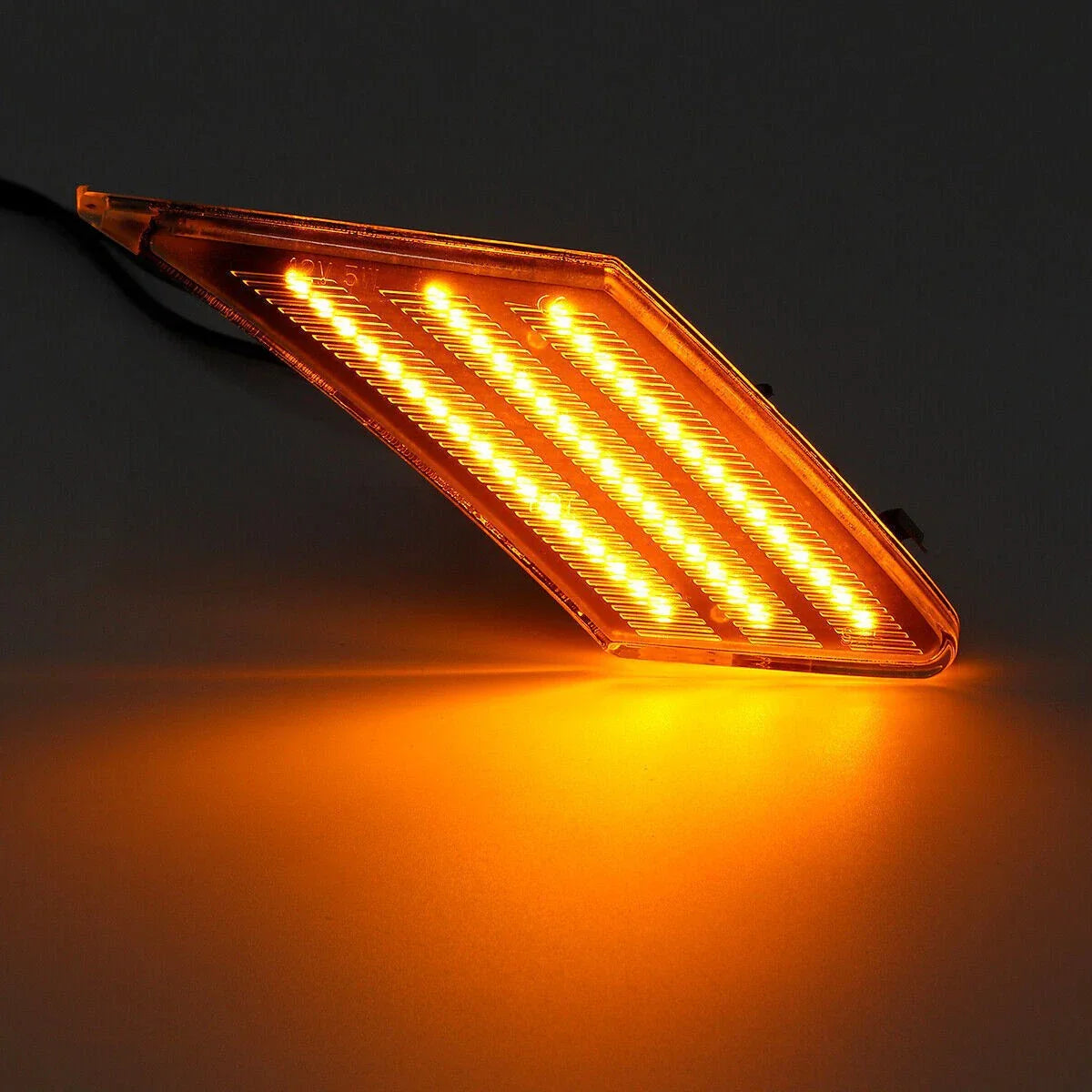 Clear Lens LED Side Marker Bumper Light Lamp for Subaru BRZ/FR-S (2013–2019)