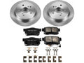 Rear Brake Pad and Rotor Kit for Suzuki SX4 (2007–2013) SQ957CH