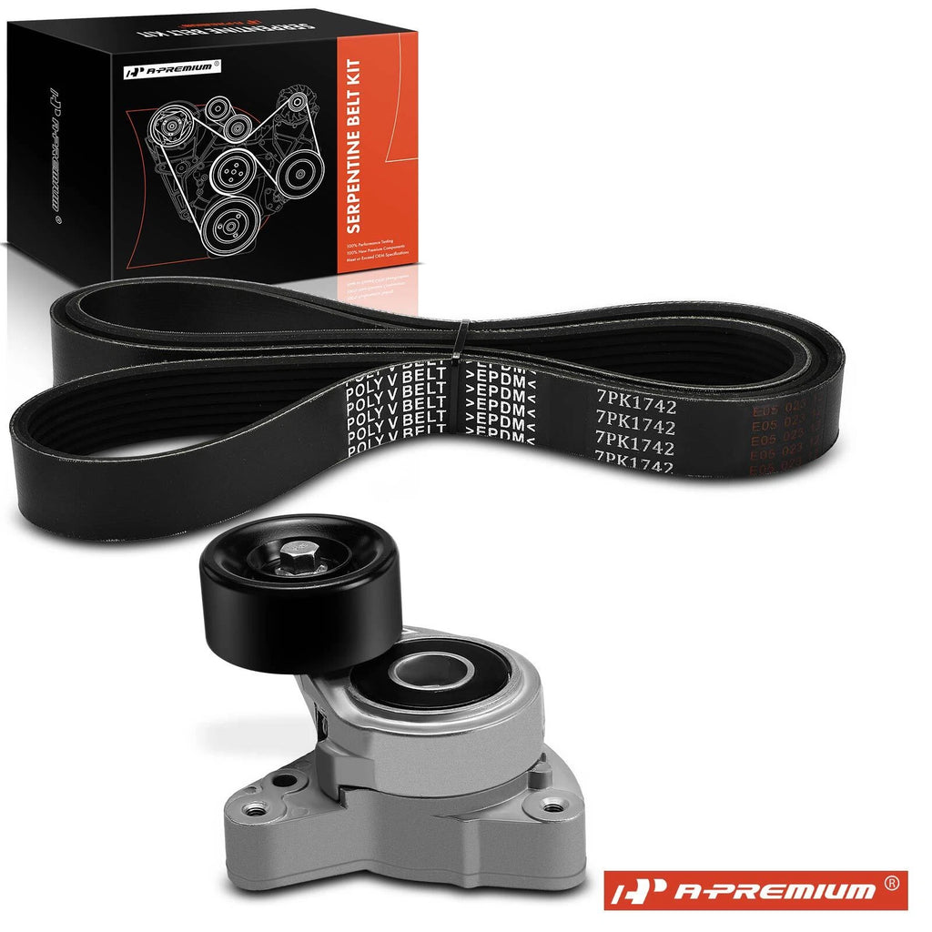2X Serpentine Belt Drive Component Kit for Honda CR-V (2010–2011)