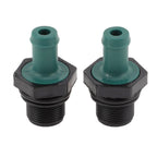 Set of 2 PCV Valves for Nissan Altima (2007–2015) 118106N202 Plastic Black Green