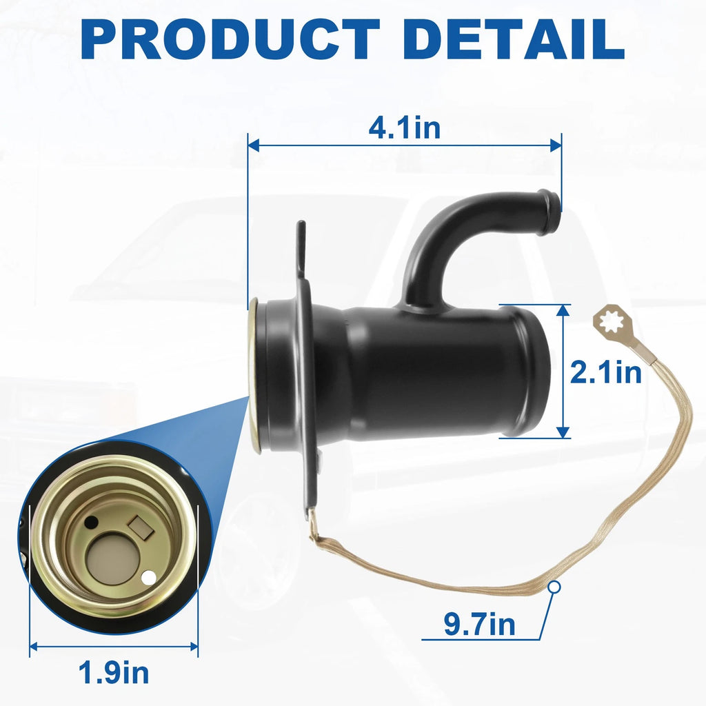 Gas Fuel Tank Filler Neck for Chevrolet C1500 K1500 (1992–2000)
