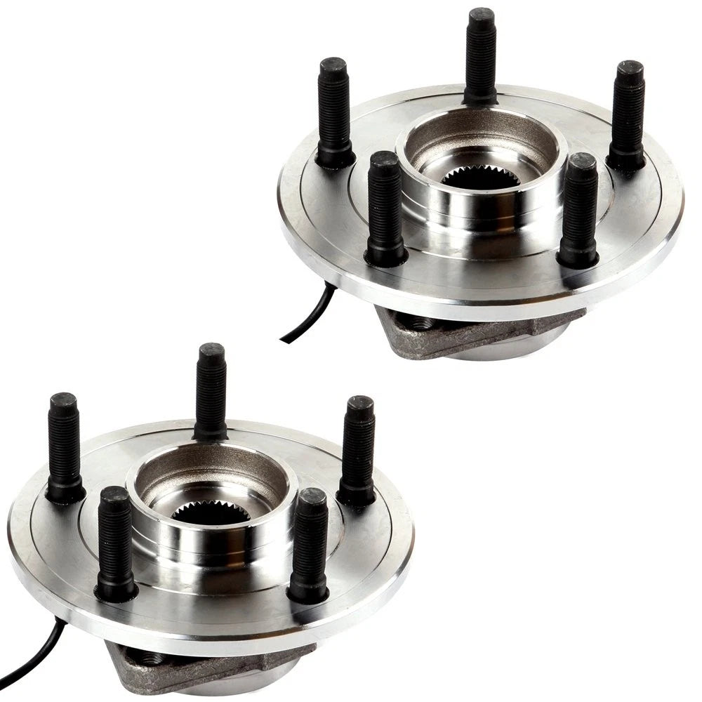 2X Wheel Bearing Hub Front w/ABS for Dodge Ram 1500 (2006–2009)